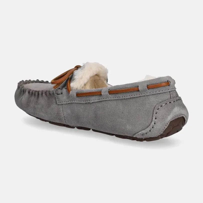UGG - Papuci din piele intoarsa Dakota preţ