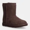 UGG cizme de zapada din piele intoarsa Classic II culoarea negru