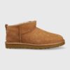 UGG cizme de zăpadă din piele întoarsă Classic Ultra Mini 1137391.CHE-CHE