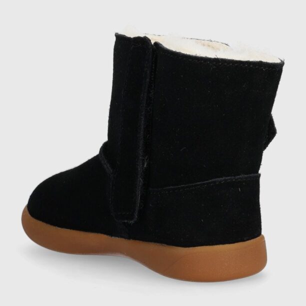 UGG cizme de zapada din piele intoarsa T KEELAN culoarea negru preţ