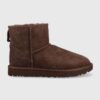 UGG cizme de zăpadă din piele întoarsă W Classic Mini Ii