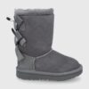 UGG cizme de zapada din piele intoarsa culoarea gri