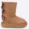 UGG incaltaminte de iarna Bailey Bow II culoarea maro