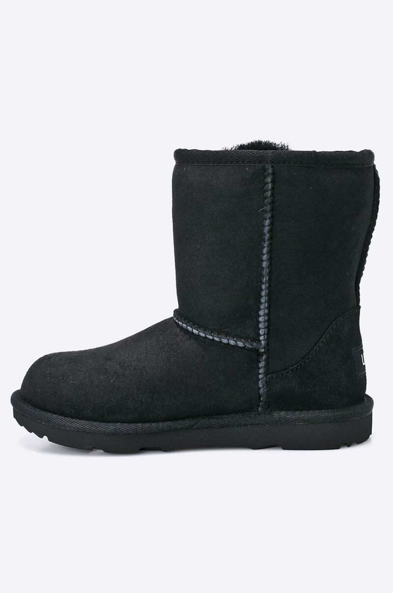 UGG încălțăminte de iarnă culoarea negru preţ