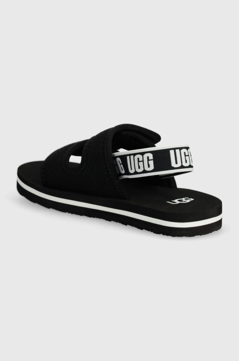 UGG papuci LENNON SLINGBACK culoarea negru preţ