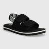 UGG papuci LENNON SLINGBACK culoarea negru