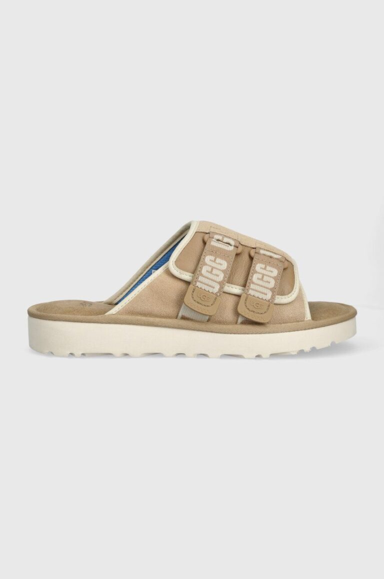 UGG papuci din piele Goldencoast Strap Slide barbati