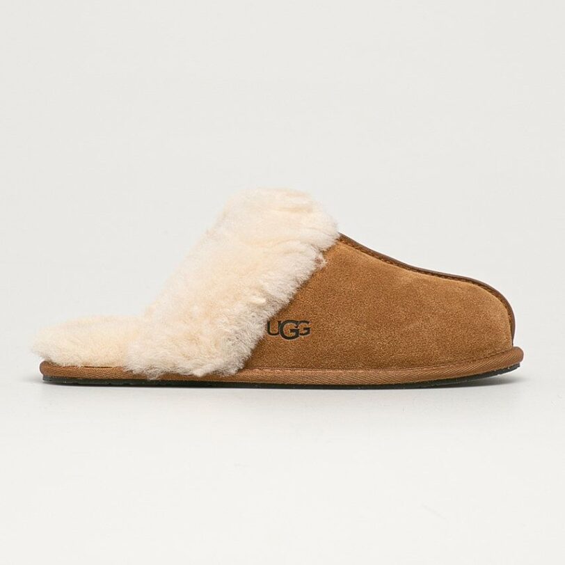 UGG papuci din piele întoarsă Scuffette II 1106872.CHE