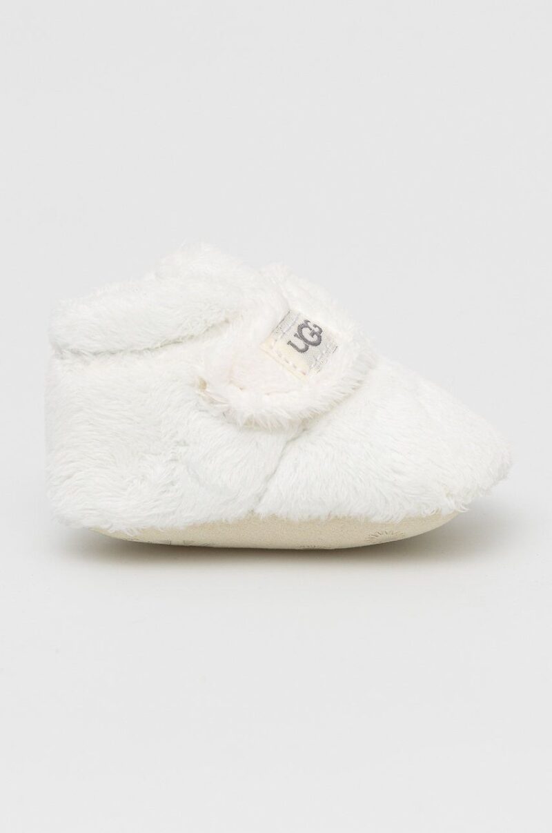 UGG papuci pentru copii Bixbee culoarea alb