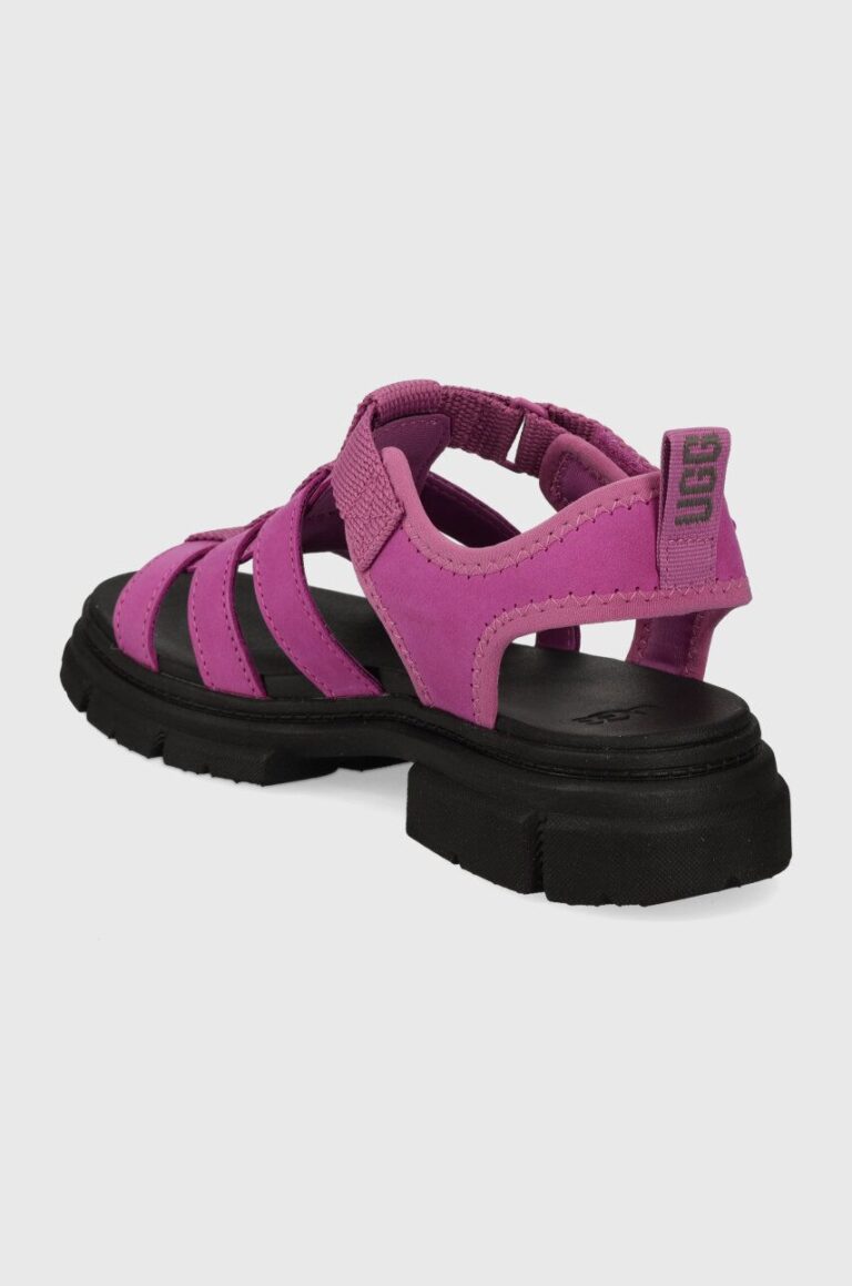 UGG sandale copii ASHTON MULTISTRAP culoarea violet preţ