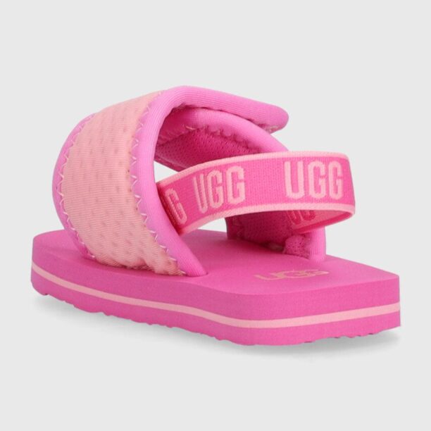 UGG sandale copii I LENNON SLINGBACK culoarea roz preţ