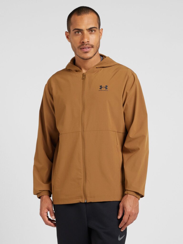 Preţ UNDER ARMOUR Geacă sport 'Vibe'  maro caramel / negru