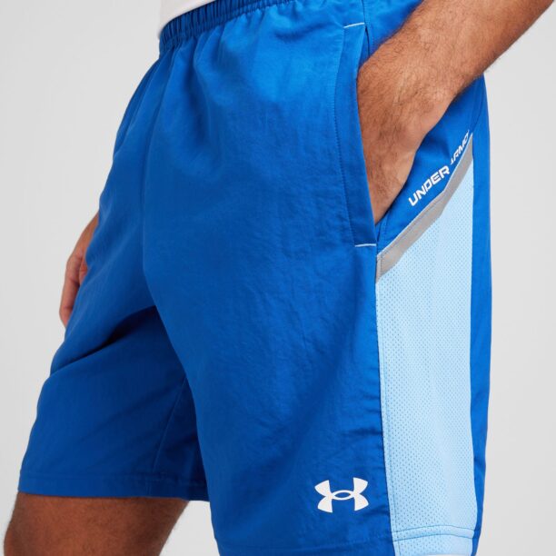 UNDER ARMOUR Pantaloni sport 'Utility'  albastru regal / albastru pastel / gri / alb preţ