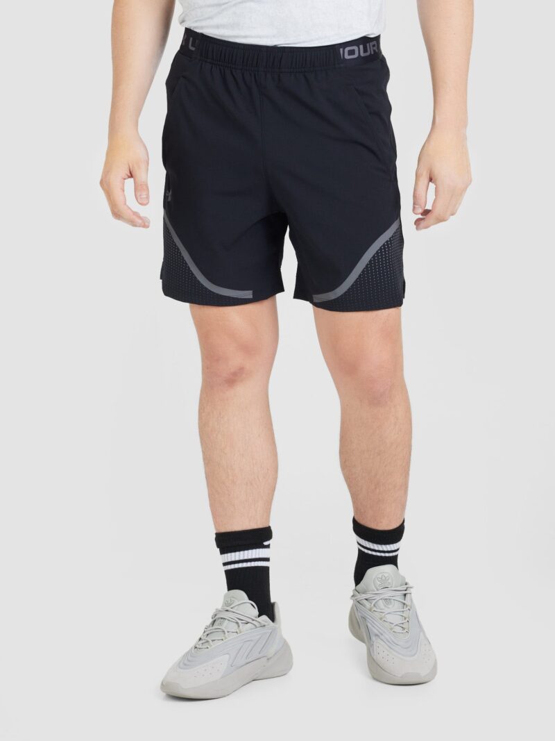 UNDER ARMOUR Pantaloni sport  gri / negru