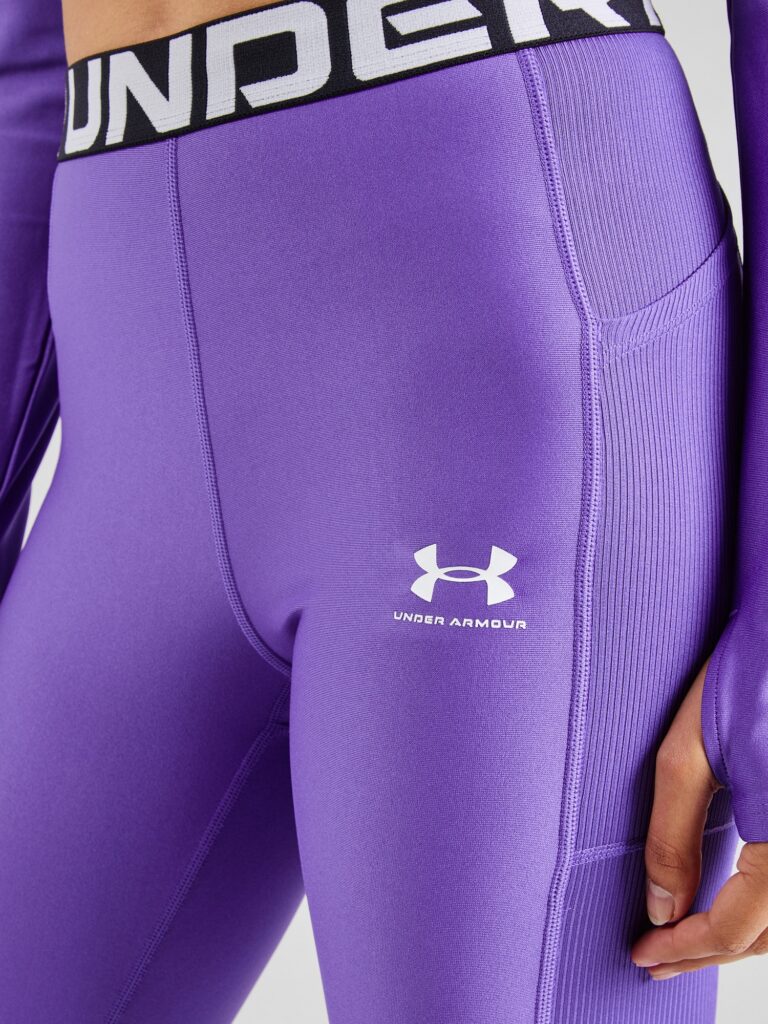 Preţ UNDER ARMOUR Pantaloni sport  lila / negru / alb murdar