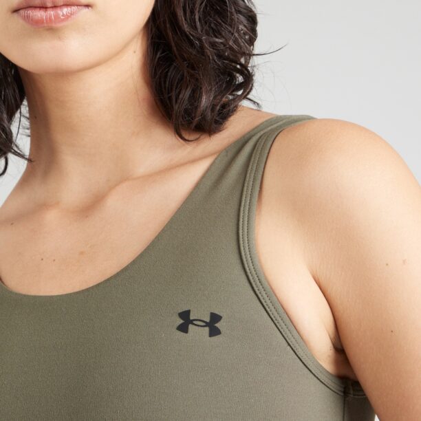 Cumpăra UNDER ARMOUR Sport top 'EMEA'  gri / kaki