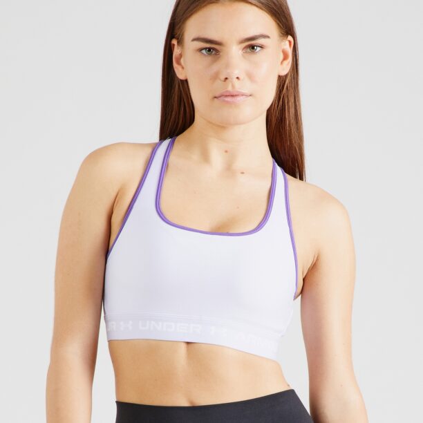 UNDER ARMOUR Sutien sport  mov pastel / mov închis / alb