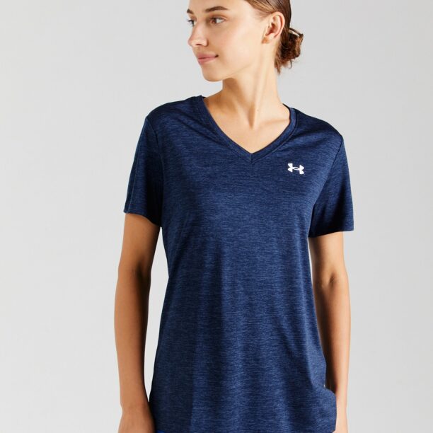 UNDER ARMOUR Tricou 'Twist'  albastru amestec / alb