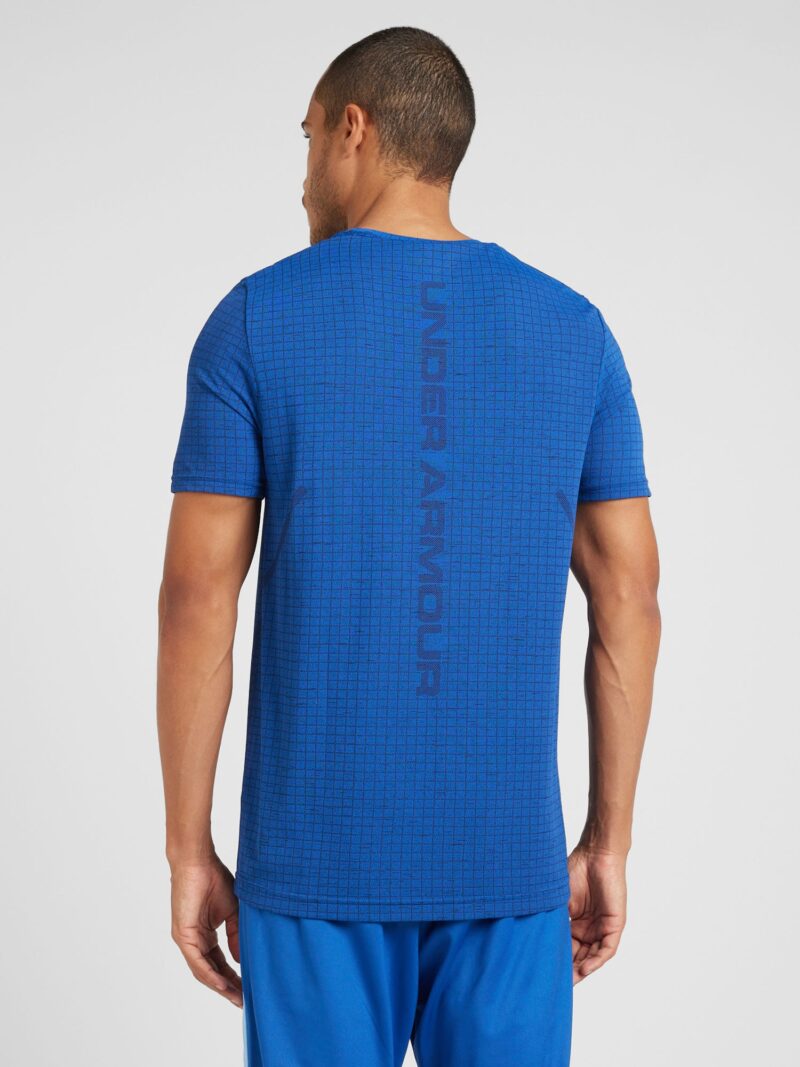 Cumpăra UNDER ARMOUR Tricou funcțional 'Grid'  albastru / bleumarin / albastru deschis