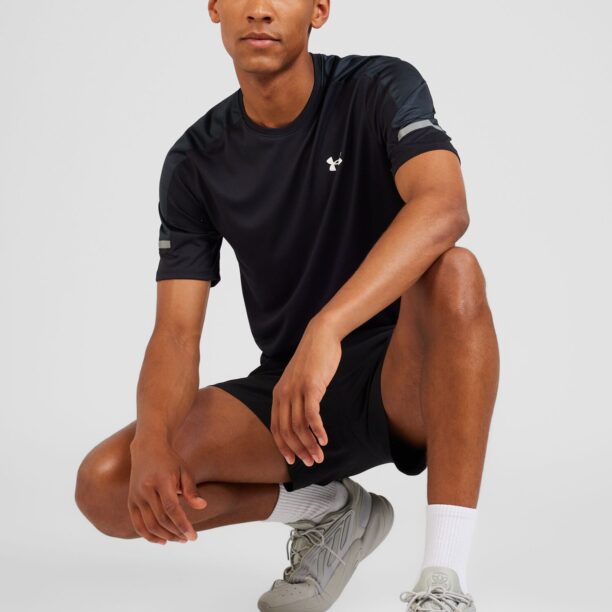 UNDER ARMOUR Tricou funcțional 'Utility'  albastru amestec / gri / negru / alb preţ