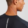 UNDER ARMOUR Tricou funcțional 'Utility'  albastru amestec / gri / negru / alb