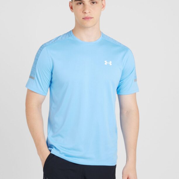 UNDER ARMOUR Tricou funcțional 'Utility'  albastru deschis / alb preţ