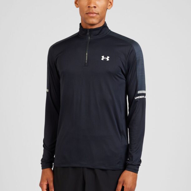 Preţ UNDER ARMOUR Tricou funcțional  albastru marin / negru / alb