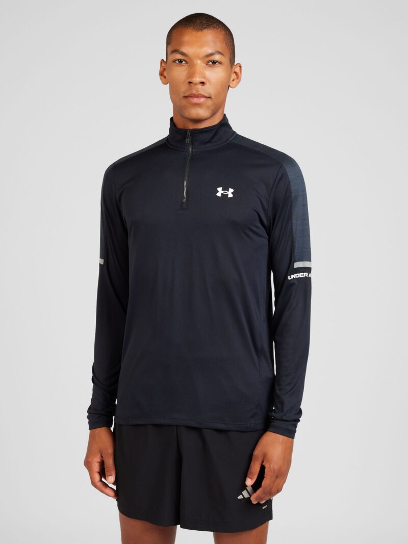 Preţ UNDER ARMOUR Tricou funcțional  albastru marin / negru / alb