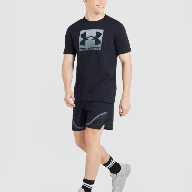 Cumpăra UNDER ARMOUR Tricou funcțional  gri / negru