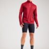 UNDER ARMOUR Tricou funcțional  gri / portocaliu / roșu