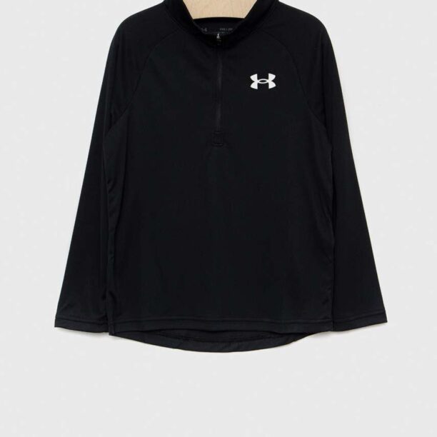 Under Armour bluza copii culoarea negru