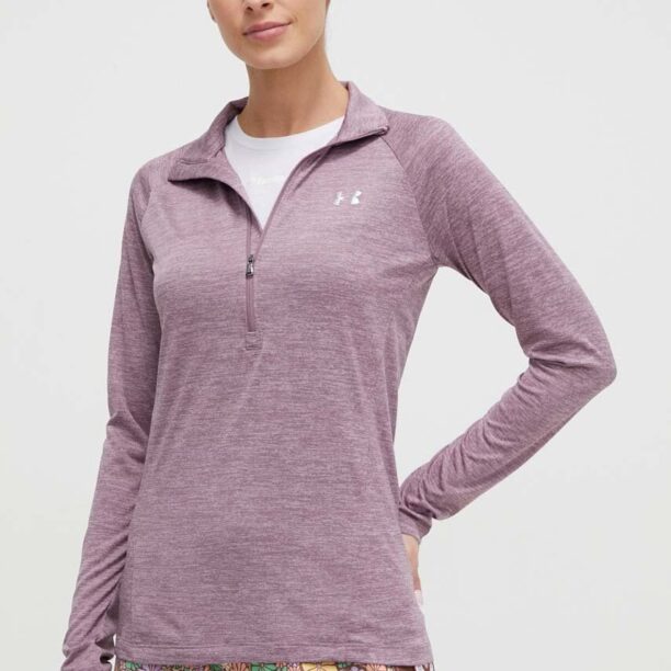 Under Armour hanorac de antrenament Tech culoarea gri