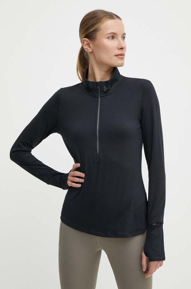 Under Armour hanorac de jogging Qualifier Run 1 culoarea negru