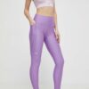 Under Armour leggins de antrenament HG Armour HiRise culoarea violet