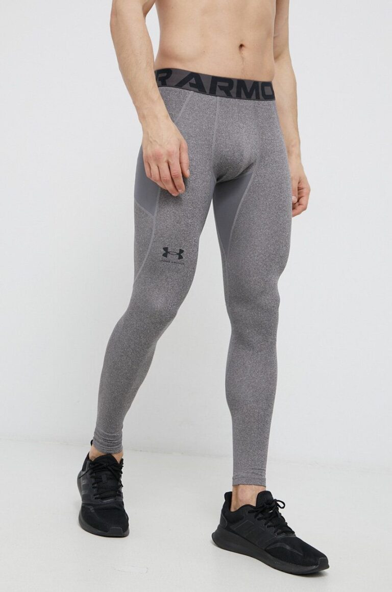 Under Armour leggins de antrenament culoarea gri