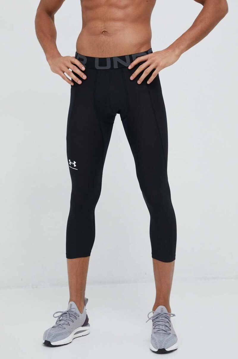 Under Armour leggins de antrenament culoarea negru