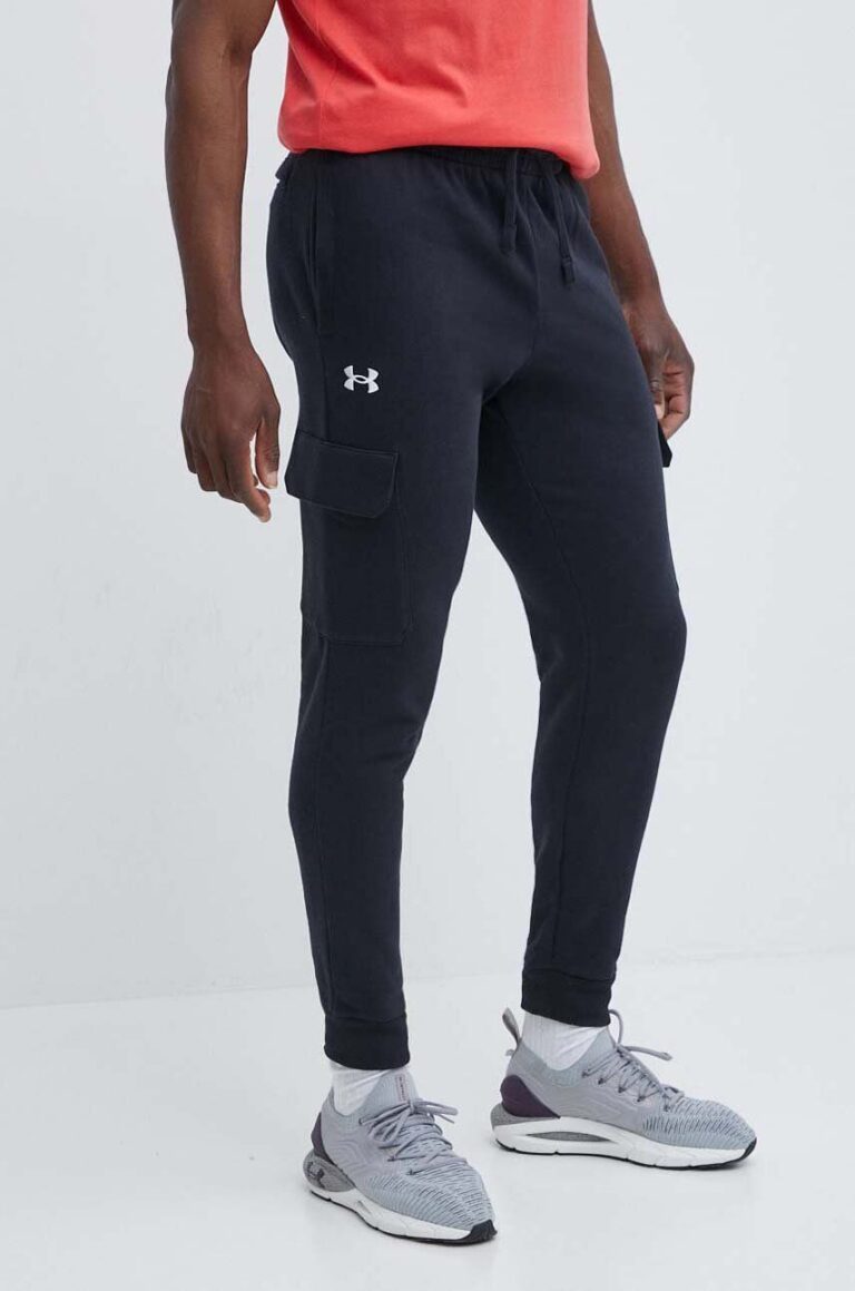 Under Armour pantaloni de trening culoarea negru