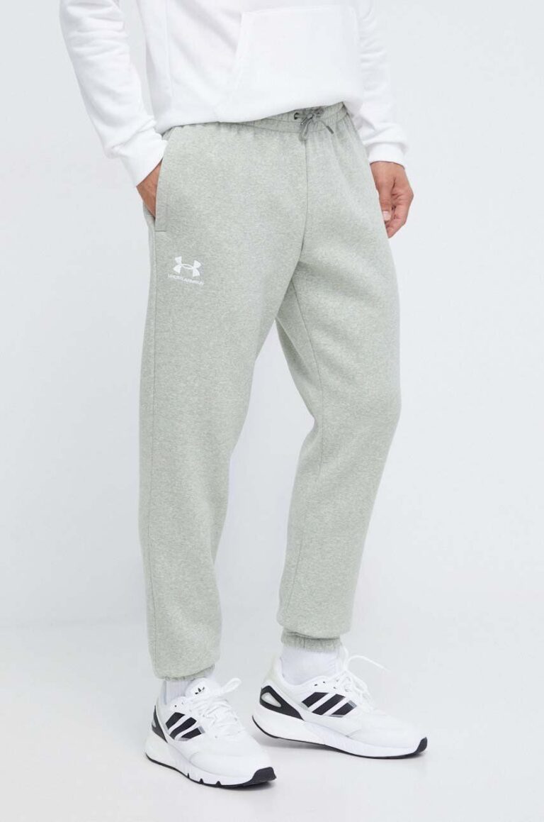 Under Armour pantaloni de trening culoarea verde