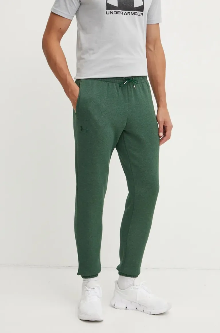 Under Armour pantaloni de trening culoarea verde