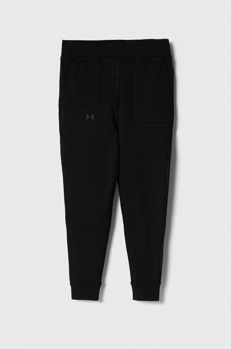 Under Armour pantaloni de trening pentru copii Motion culoarea negru