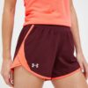 Under Armour pantaloni scurți de alergare Fly-By 2.0 culoarea bordo