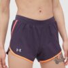 Under Armour pantaloni scurți de alergare Fly-By 2.0 culoarea gri