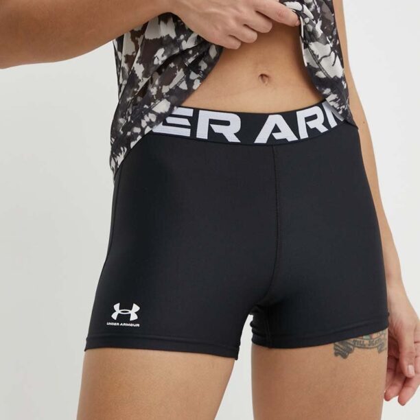 Under Armour pantaloni scurți de antrenament Authentics culoarea negru