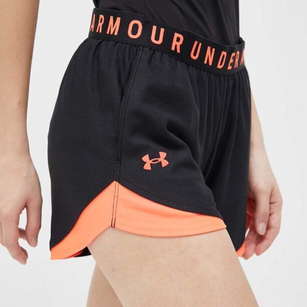 Under Armour pantaloni scurți de antrenament Play Up 3.0 culoarea negru