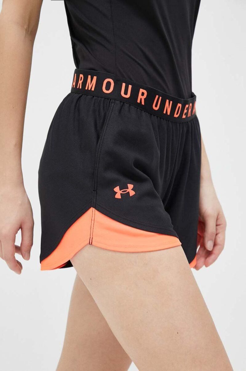 Under Armour pantaloni scurți de antrenament Play Up 3.0 culoarea negru