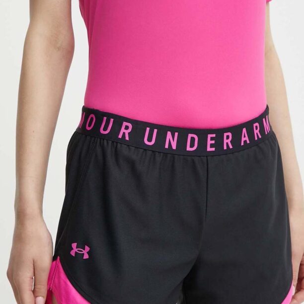 Under Armour pantaloni scurți de antrenament Play Up 3.0 culoarea negru