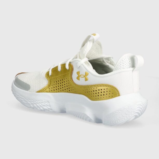 Under Armour pantofi de basketball Flow FUTR X 3 culoarea alb preţ