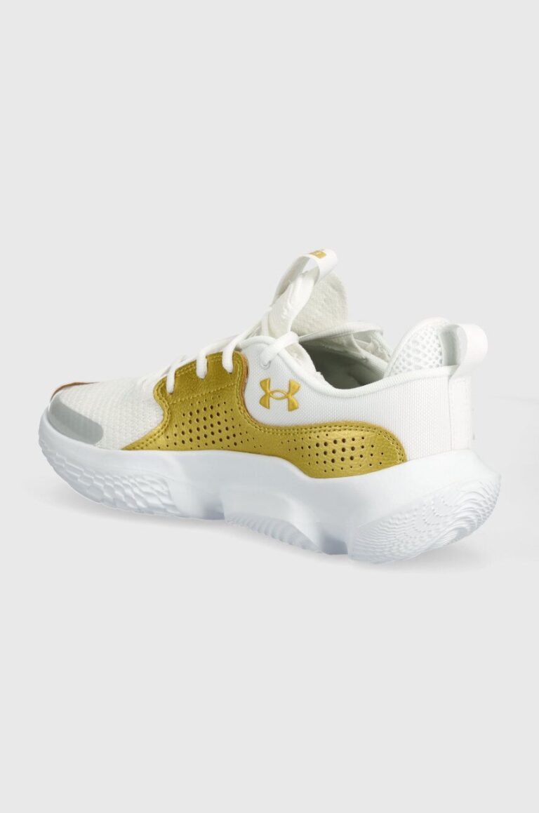 Under Armour pantofi de basketball Flow FUTR X 3 culoarea alb preţ