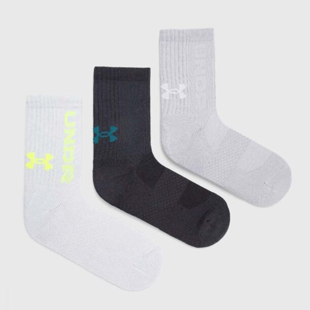 Under Armour sosete 3-pack culoarea negru