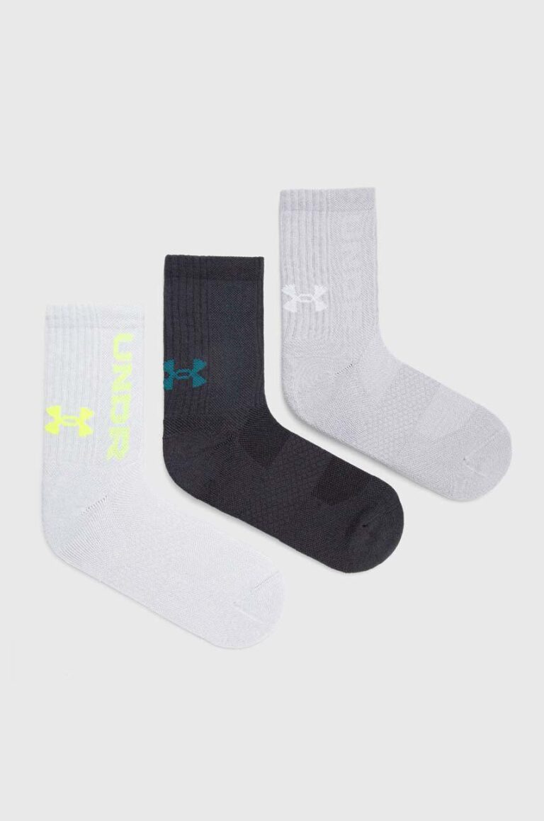 Under Armour sosete 3-pack culoarea negru